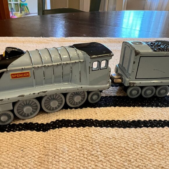 Thomas & Friends Spencer & Tender Die-Cast Take Along N Play Railway Cars 2009 - Picture 2 of 5